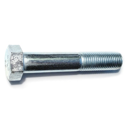Midwest Fastener Class 8.8, M20-2.50 Hex Head Cap Screw, Zinc Plated Steel, 120 mm L, 5 PK 51316